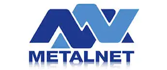 logo de marca metalnet
